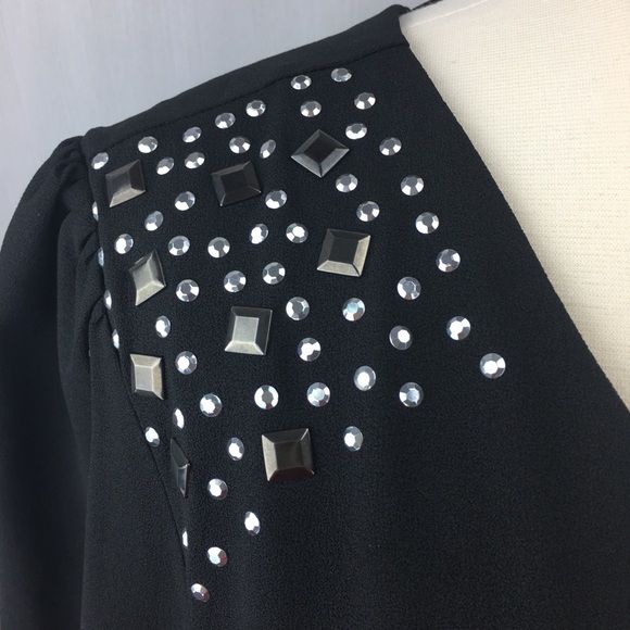 NWOT City Chic studded dress w/pockets - Picture 7 of 8